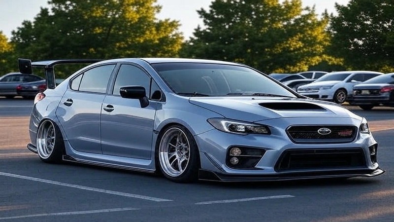 Street-Ready Subaru WRX STI | A Masterpiece Stylish Electric Car Made in the USA Subaru WRX STI the masterclas